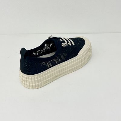 Women comfort breathable espadrilles with mesh upper and slip-on