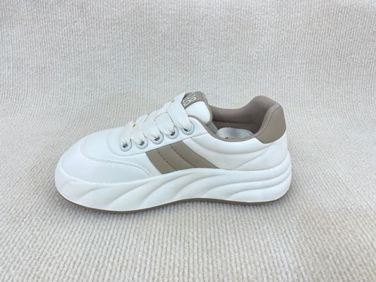 Chaussures de sport pour femmes en microfibre en cuir authentique