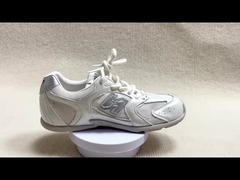 Chaussures de course plates de mot N pour femmes respirantes et décontractées avec surface nette